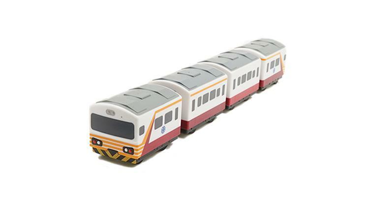 鐵支路 QV017T1 EMU1200 紅斑馬 迴力列車