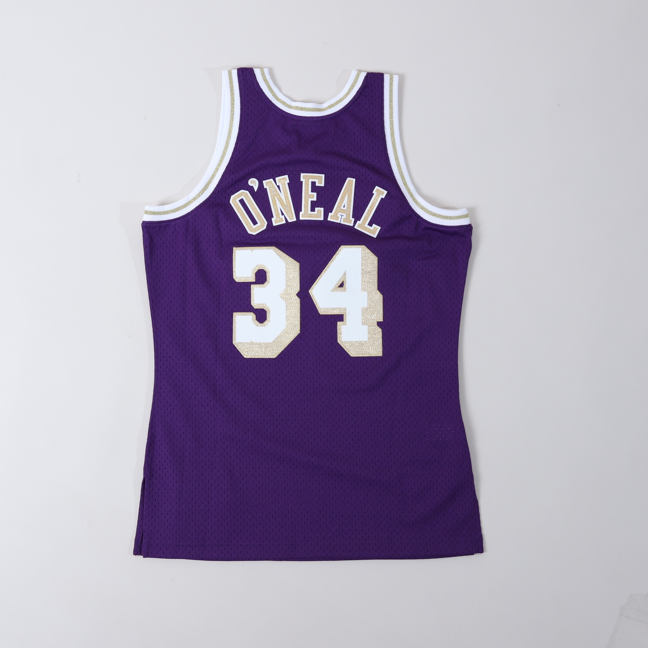 全新附吊牌 MITCHELL and NESS M&N Reload LAKERS 黑紫 湖人 34號 球衣