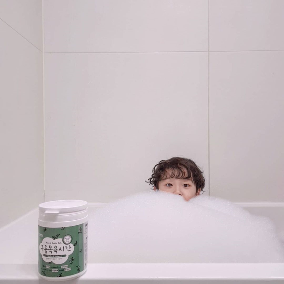 綿綿雲朵泡泡兒童入浴劑 【多款香味】-韓國MISSPLUS植萃系入浴劑