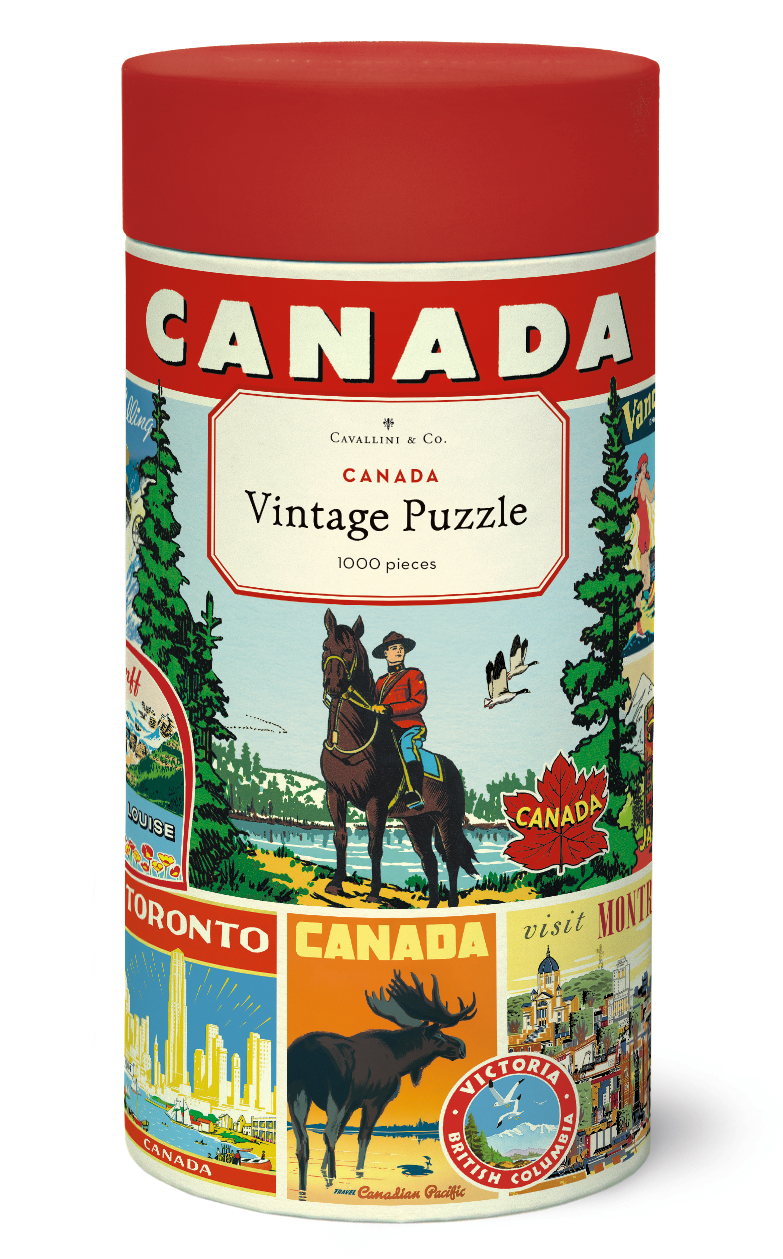 【CAVALLINI】加拿大  1000片拼圖