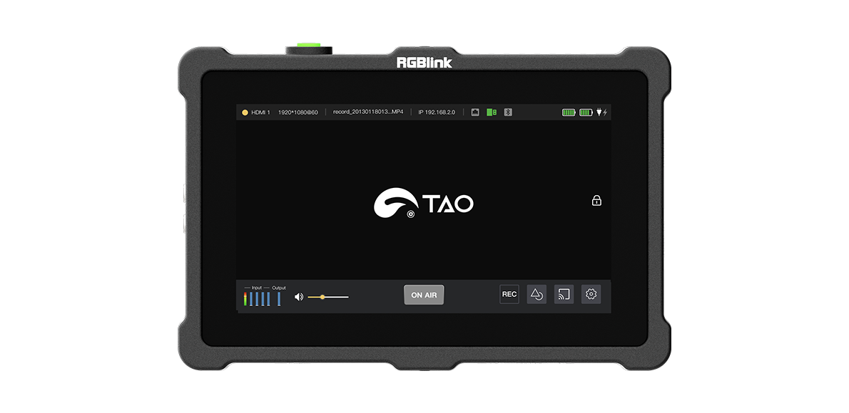 RGBlink TAO 1pro 導播推流監視器（NDI）