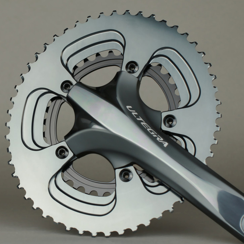 AbsoluteBlack Winter Line Oval BCD110x5 Road Chainring (For Shimano)