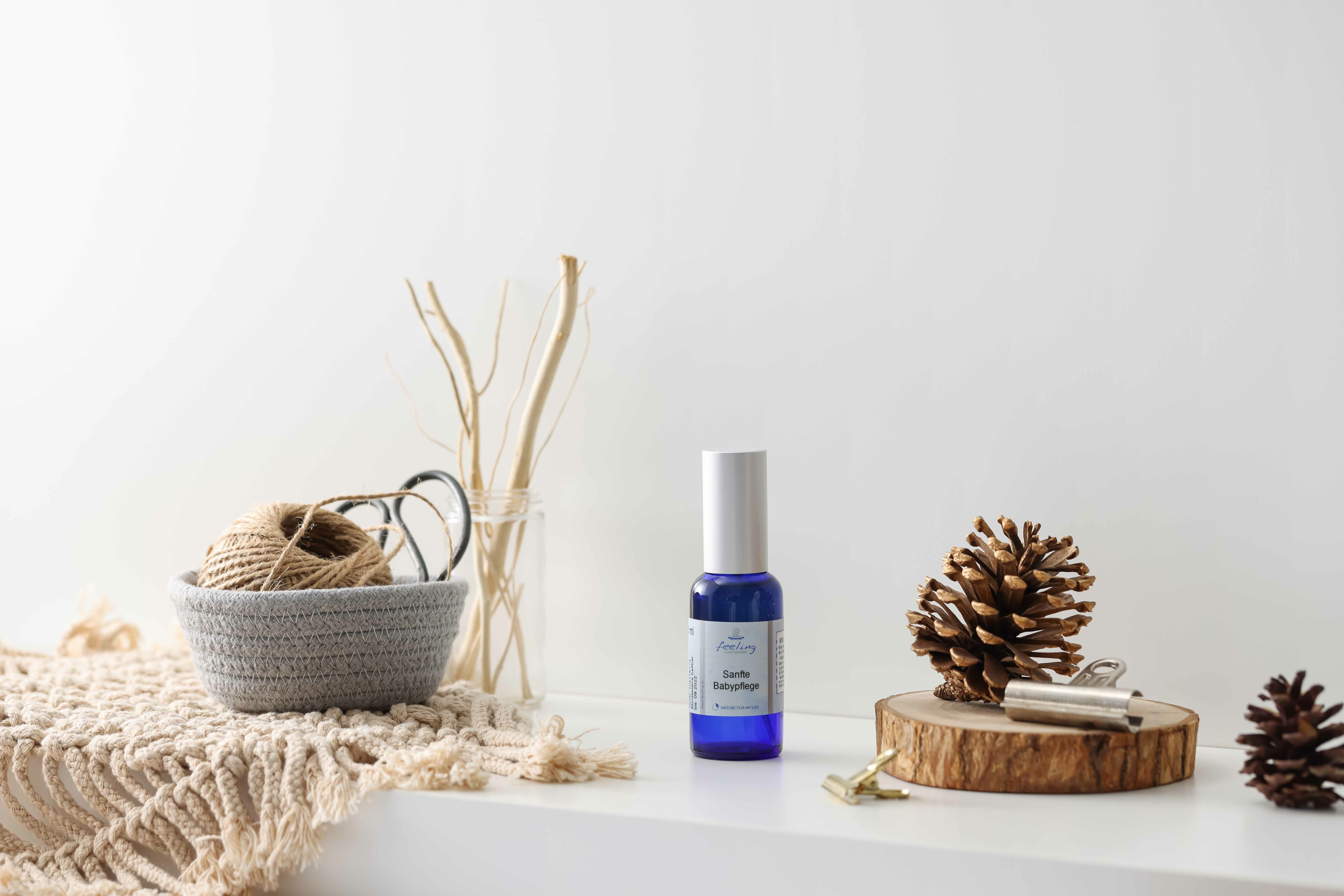 懶人噴霧 | 輕玫瑰純粹呵護油露 Sanfte babypflege