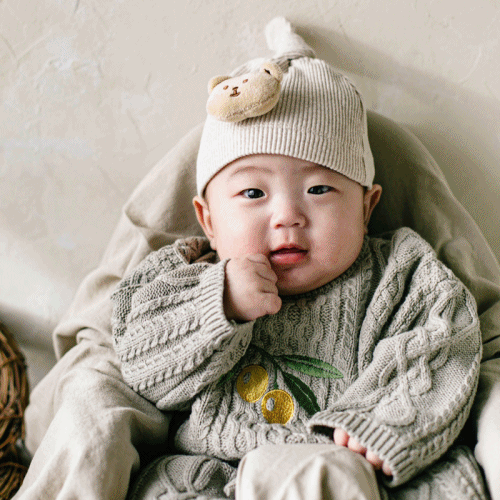 Dot to Dot 大頭公仔冷帽/髮帶