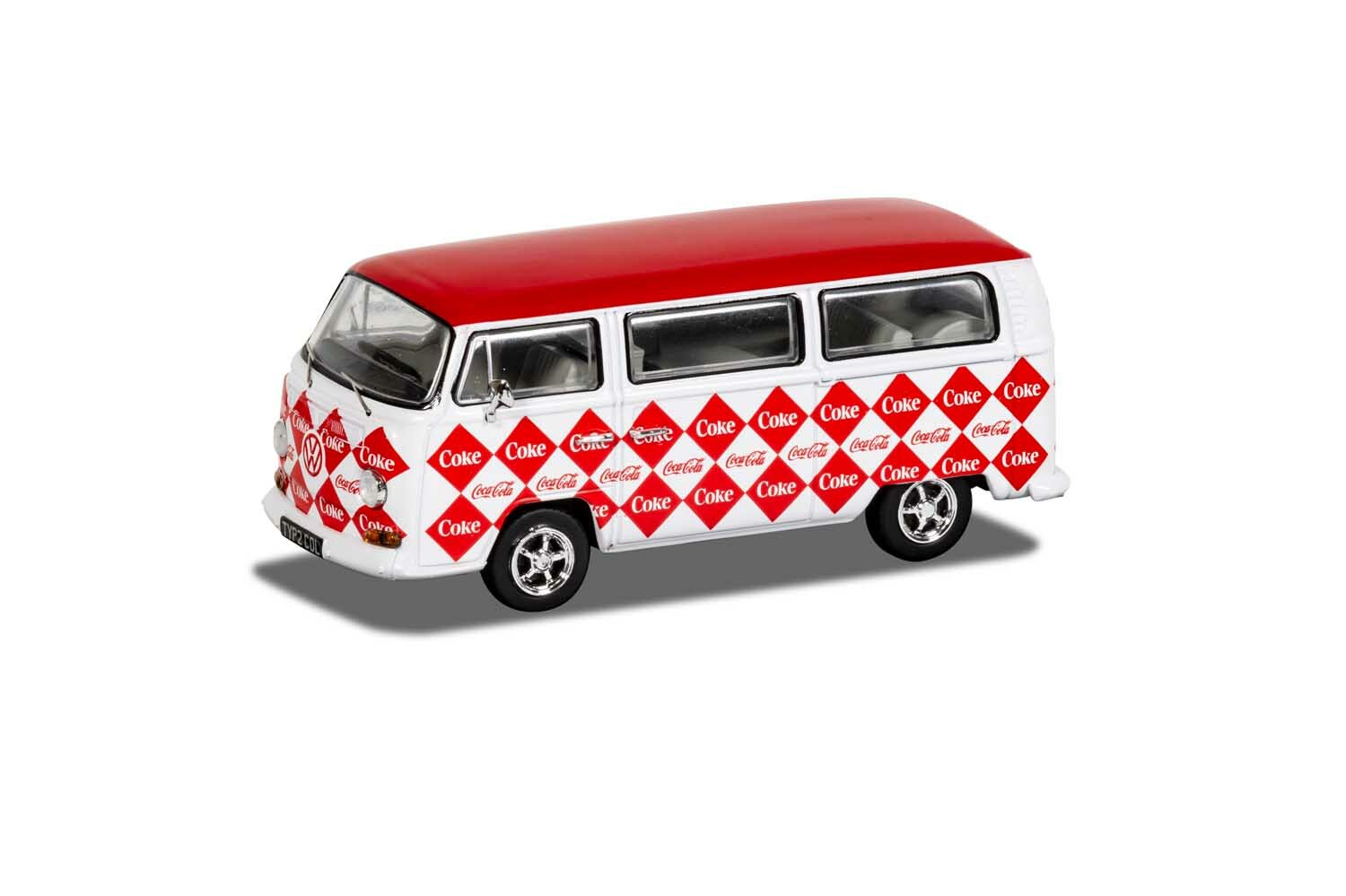 1/43 CORGI  Coca-Cola Volkswagen Campervan - Diamond (CC02745)