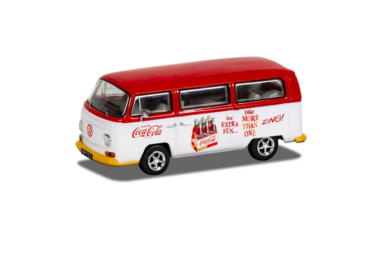1/43 CORGI  Coca-Cola Volkswagen Campervan - Zing (CC02744)