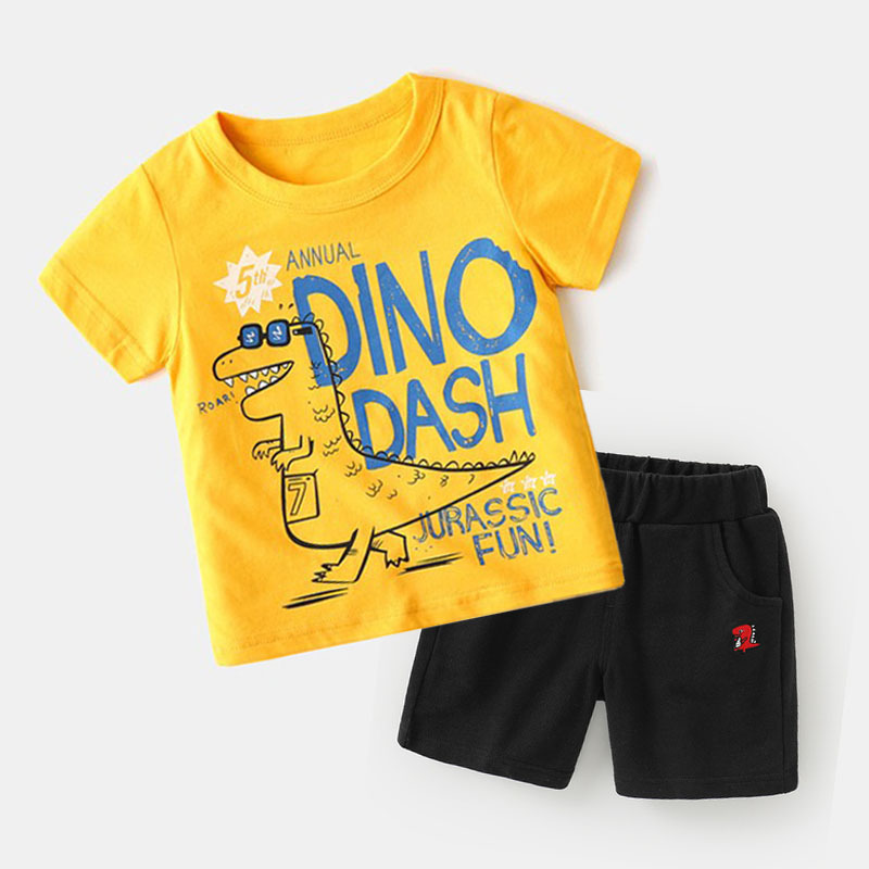 Dinosaur Dashing Yellow Set