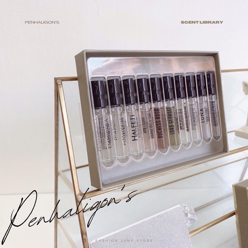 （現貨）Penhaligons 潘海利根 香味圖書館 10*2 ml 香水 禮盒 小香