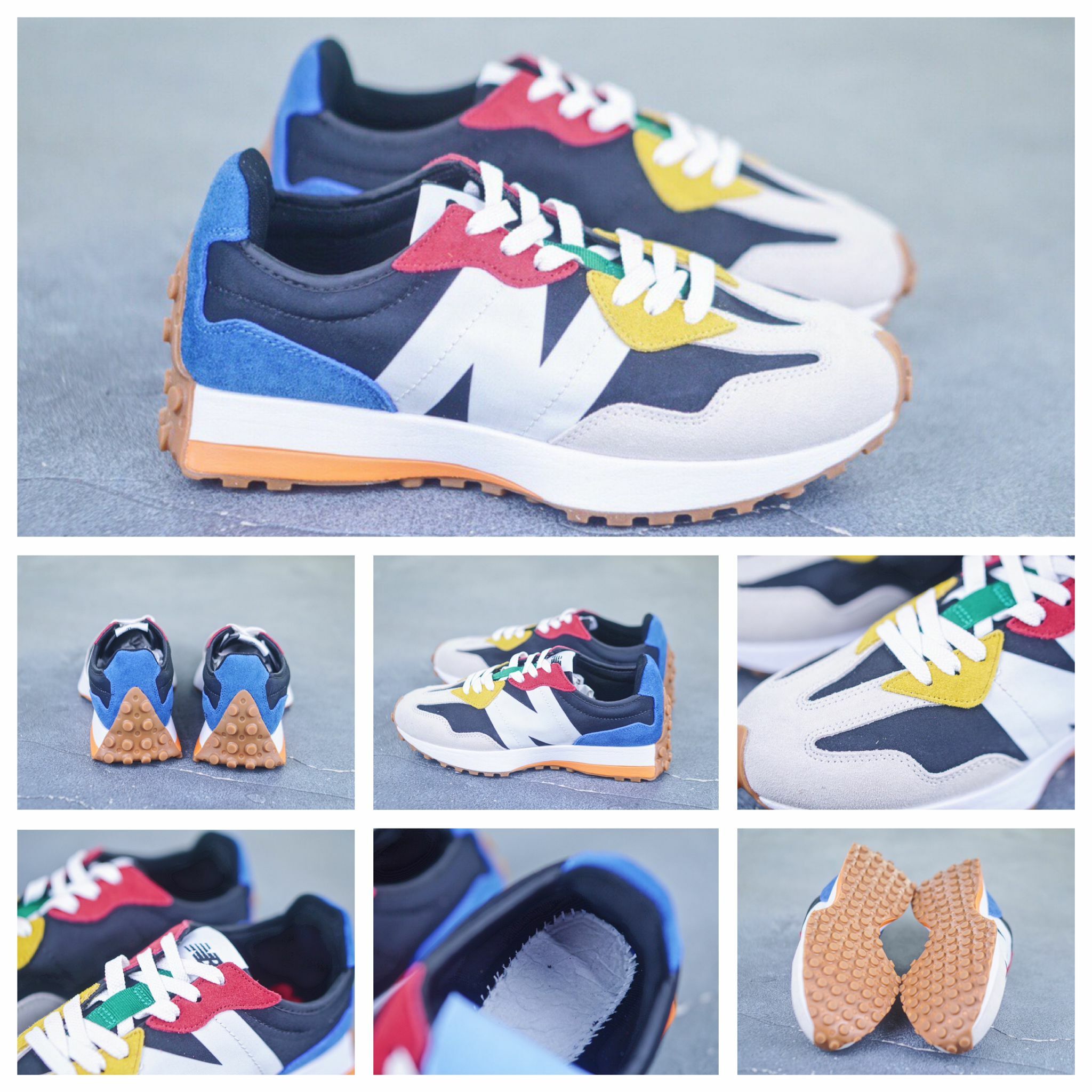 NewBalance327話題皮革系列