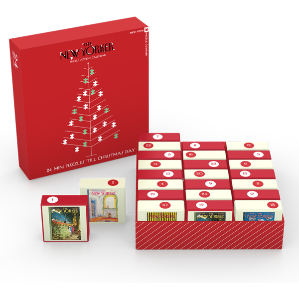 【NEW YORK PUZZLE COMPANY】紐約人倒數日曆100片*24拼圖