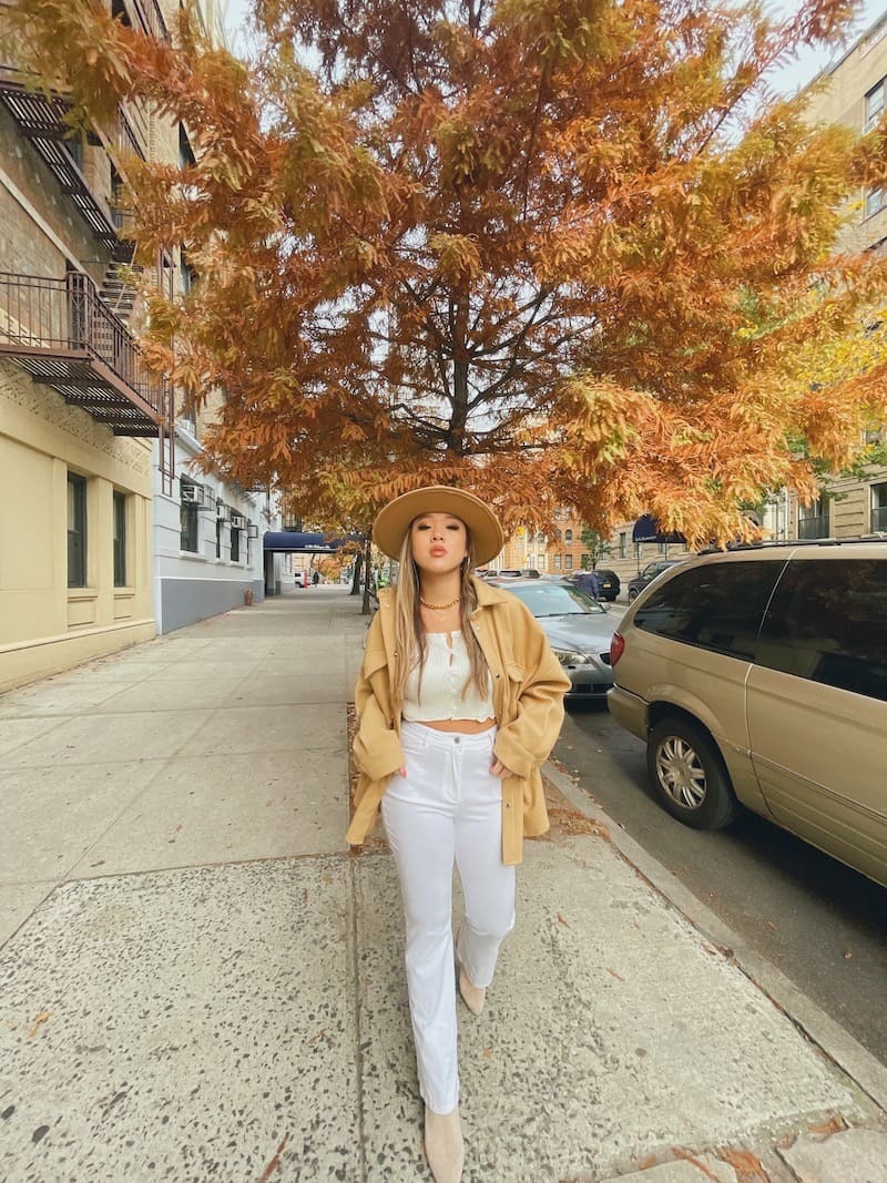 歐美大地色寬松感外套