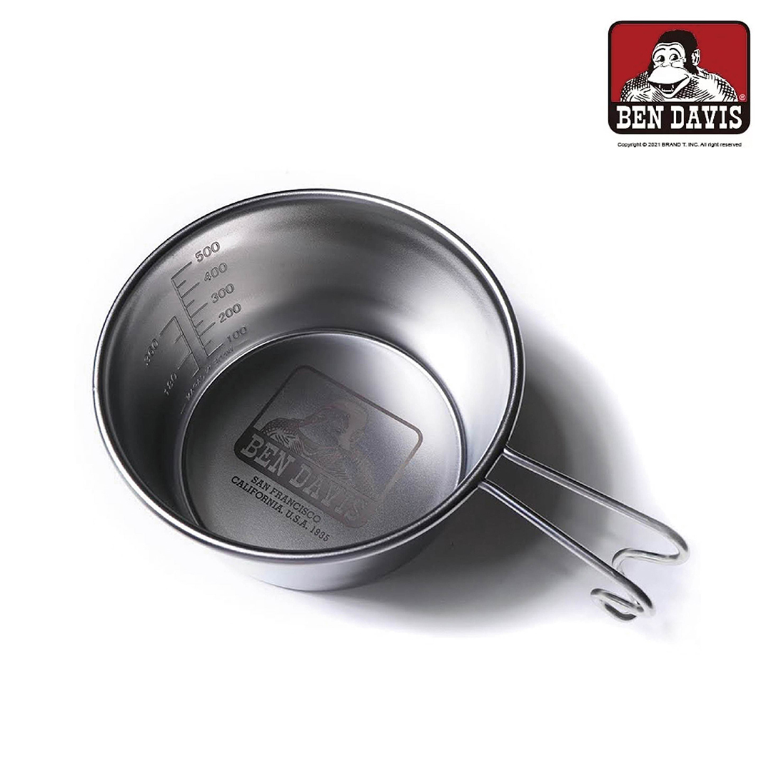 【 BEN DAVIS | 日本製露營用具 - 600c.c鋼碗 】