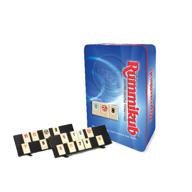 家庭遊戲：魔力橋數字牌遊戲 - 鐵盒旅行裝