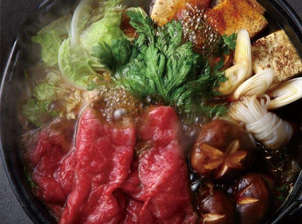 鑄鐵製的黑色壽喜燒鍋