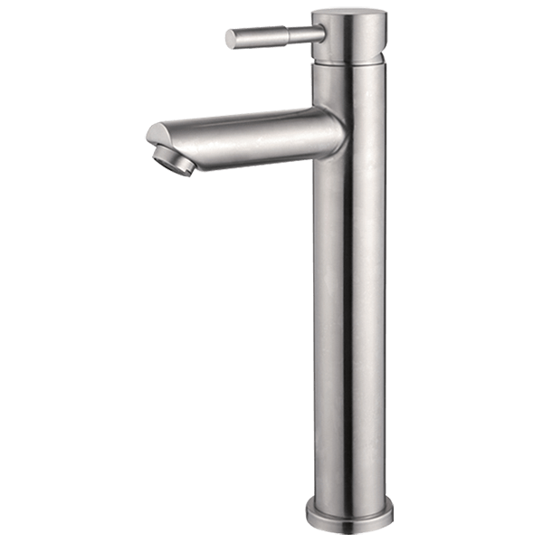 東利衛浴龍頭推薦型號 C-81 加高不銹鋼單孔面盆龍頭 *