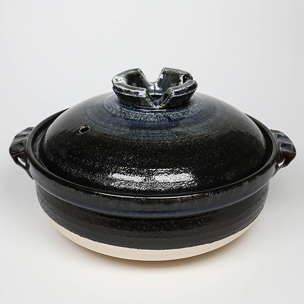 【萬古燒】琉璃釉8號深陶鍋