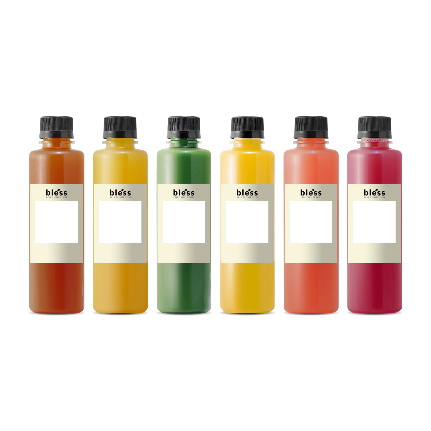 DIY 貼紙果汁禮盒 (6支)