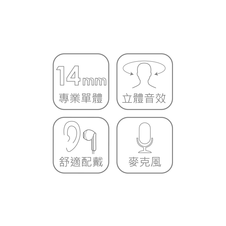 DE227 經典絕響耳道式耳機麥克風