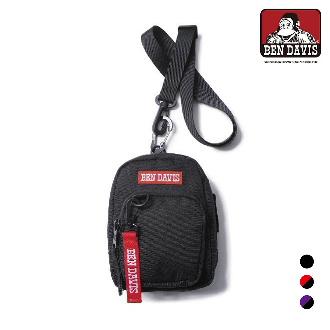 【 BEN DAVIS | 標籤款迷你隨身包 - 3色 】