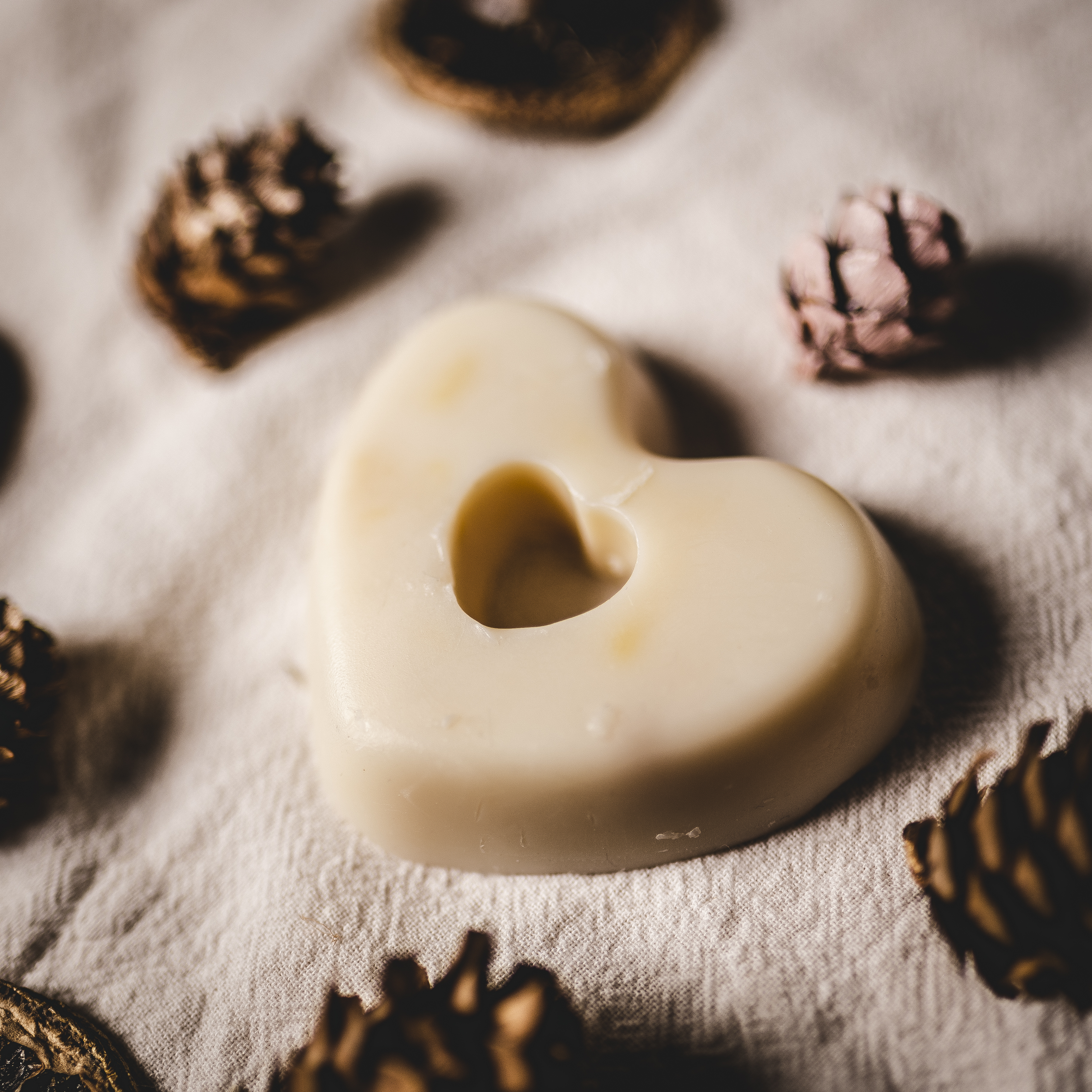 阿婆手工皂 - 心型