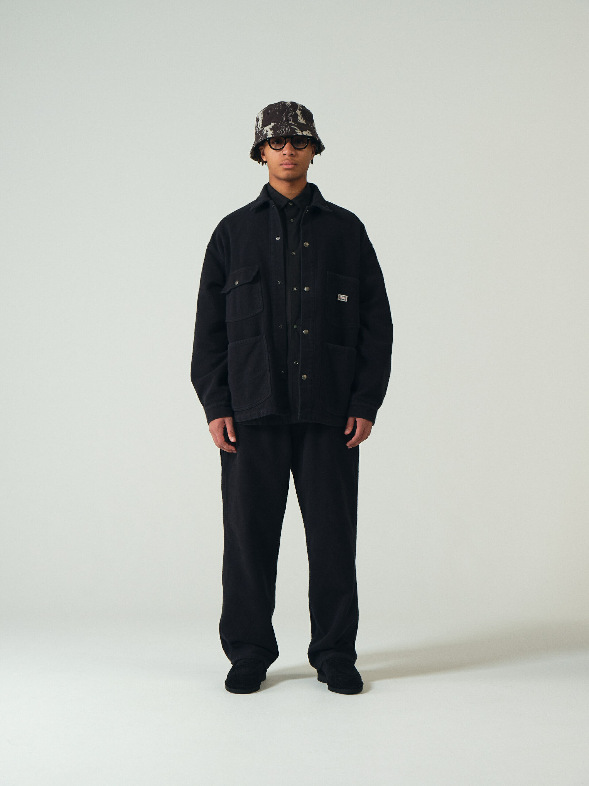 ジャケット・アウター COOTIE / Napping Buffalo Cloth Coverall ジャケット・アウター COOTIE / NAPPING BUFFALO CLOTH COVERALL