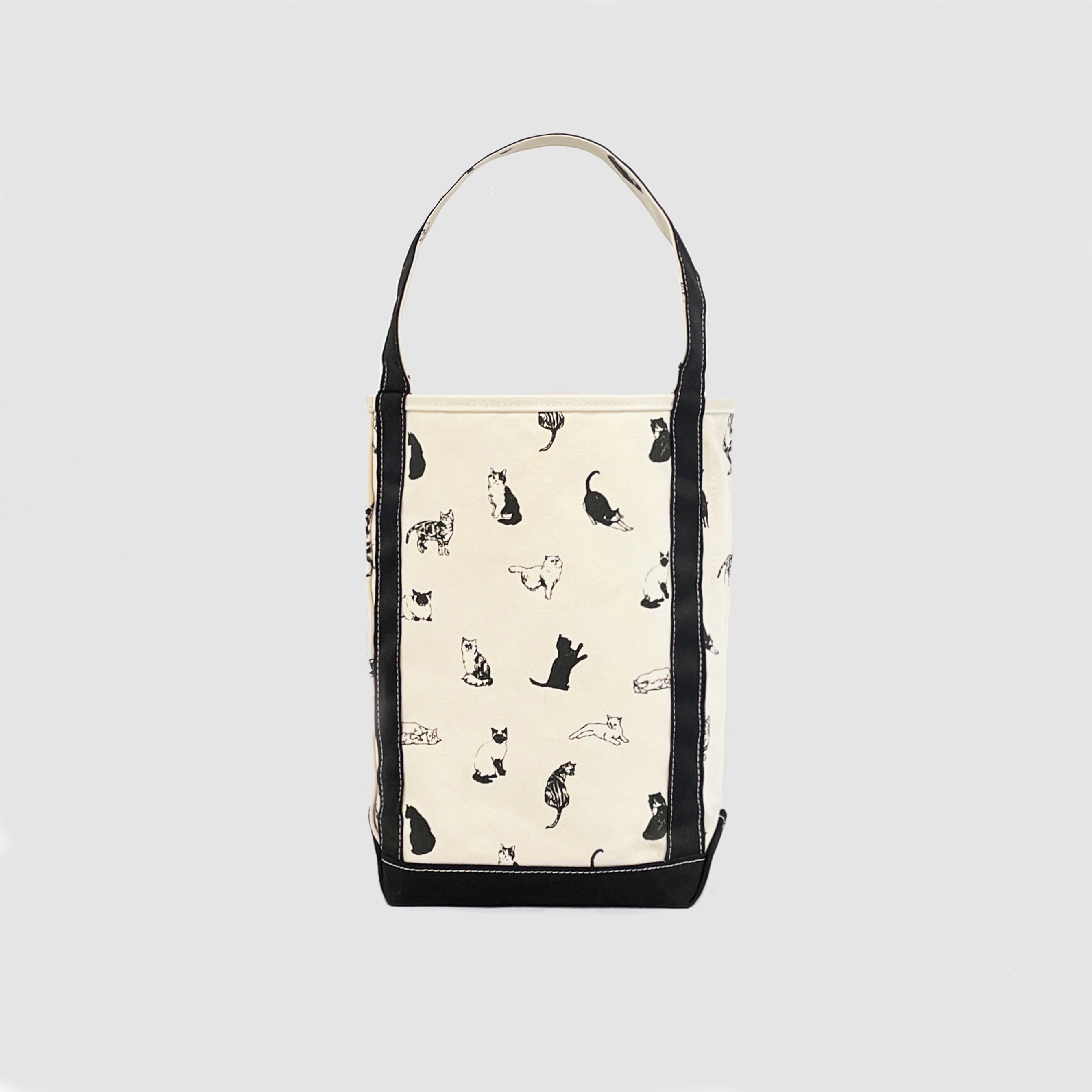 未使用 TEMBEA BAGUETTE TOTE PRINT CAT-