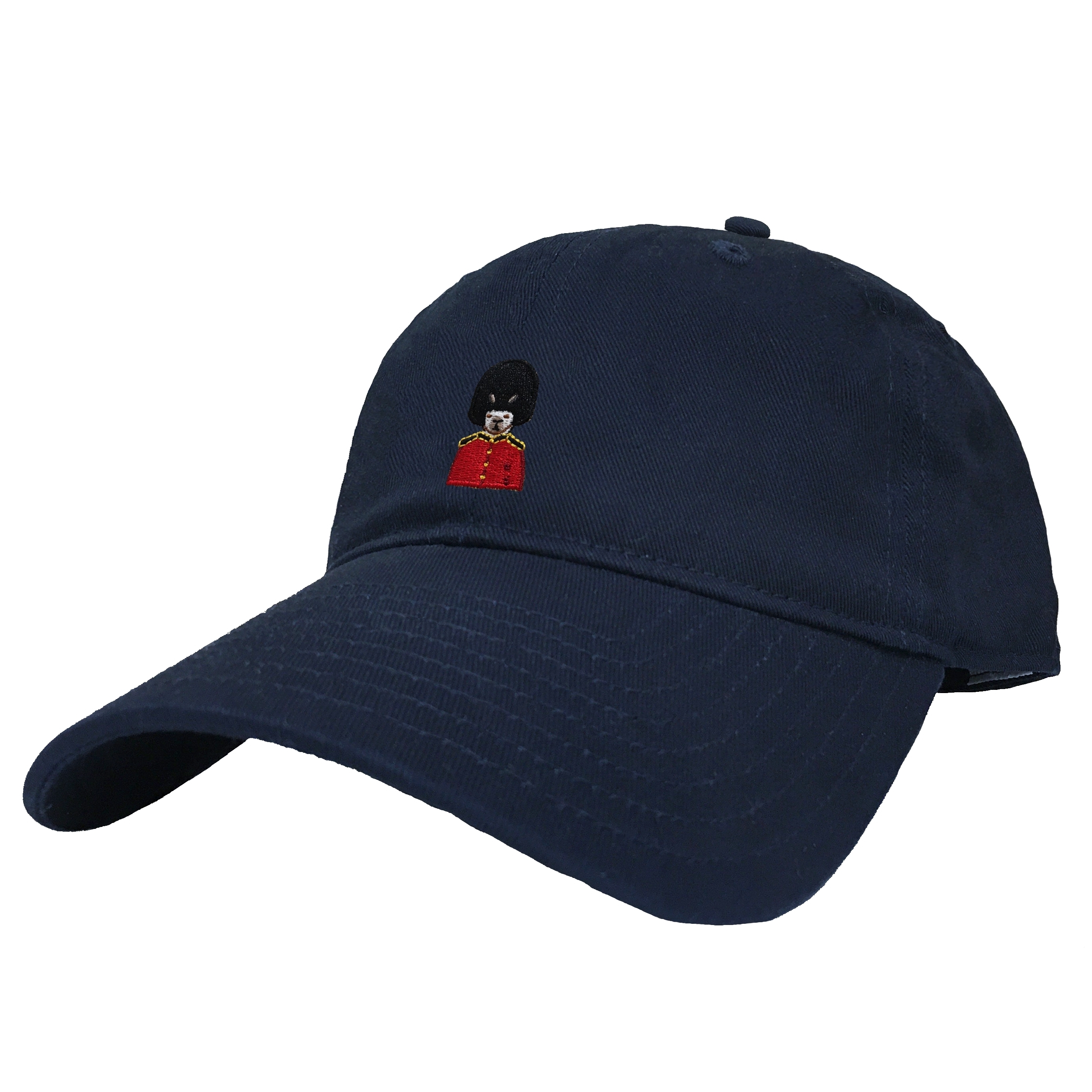Alpaca Grenadier Guard Embroidery Dad Cap