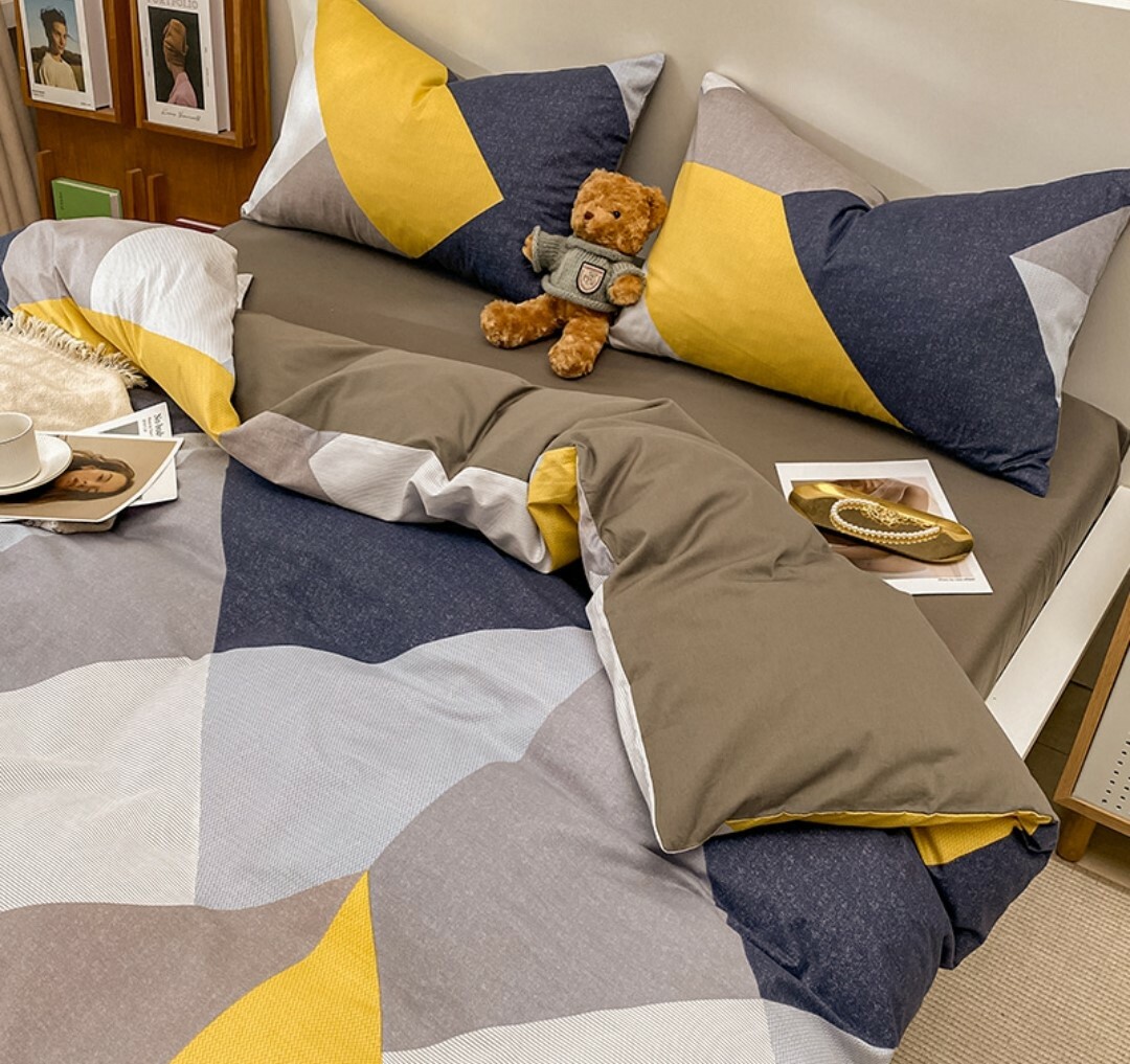 北歐風純棉床包4件組-墨爾本