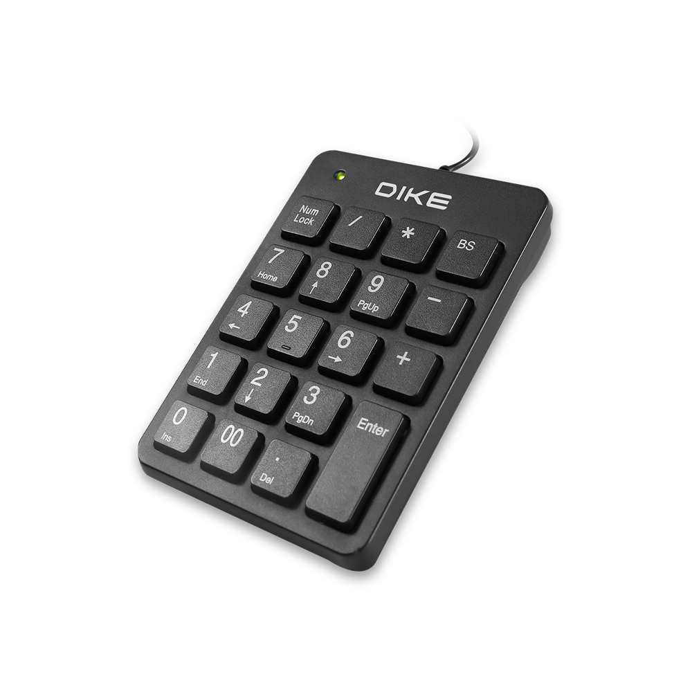 DK100 巧克力19鍵數字薄膜鍵盤