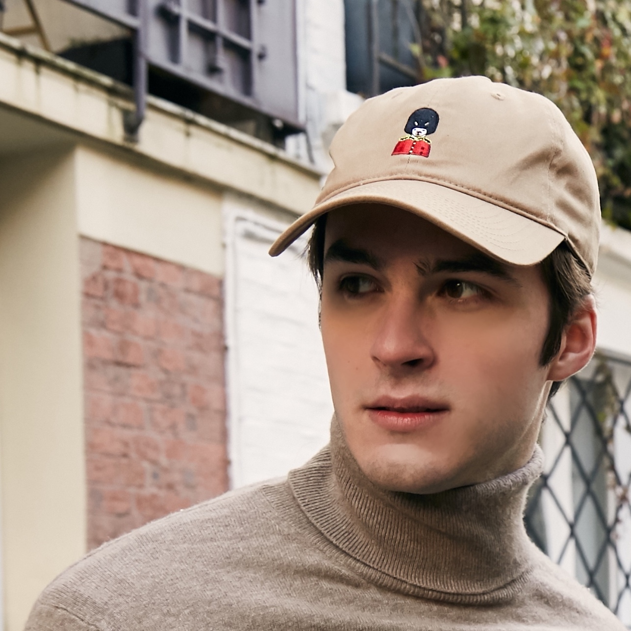 Alpaca Grenadier Guard Embroidery Dad Cap