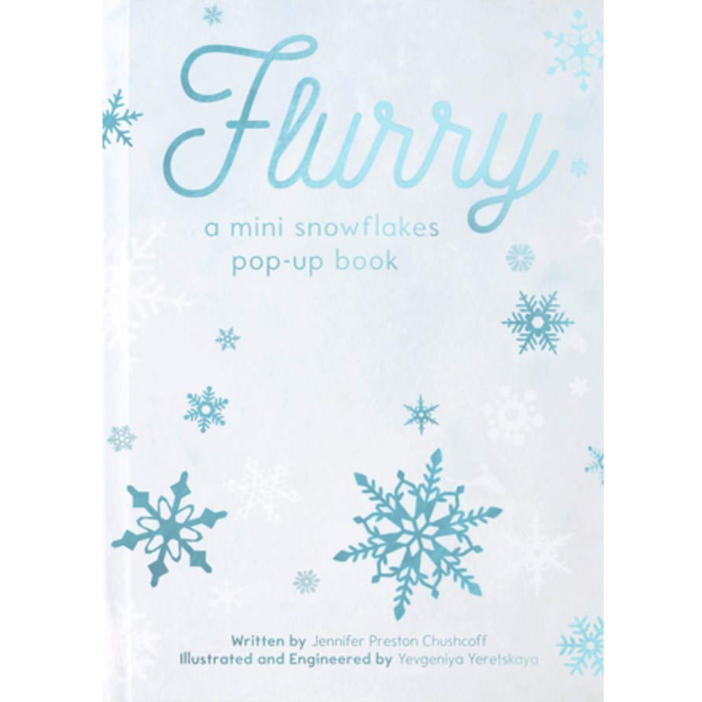 Flurry： A Snowflakes Mini Pop-Up Book 雪花紛飛立體小書