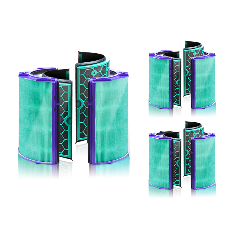 【抗菌三套組】綠綠好日 適用 Dyson TP04/DP04/HP04/HP05/TP05 HEPA抗菌濾芯 95+全年高效