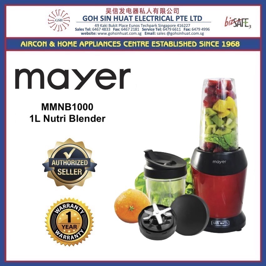 Mayer MMNB1000 Nutri Blender 1L