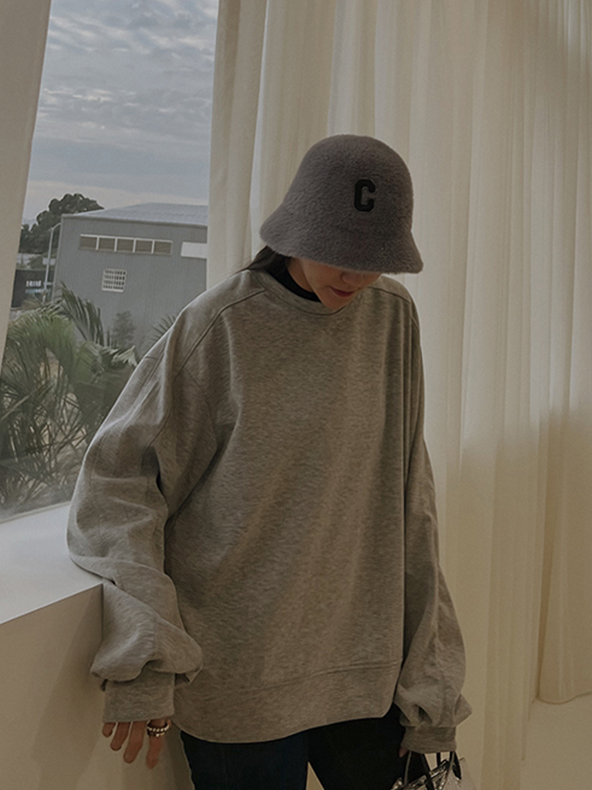 太空棉過袖大學T*5色