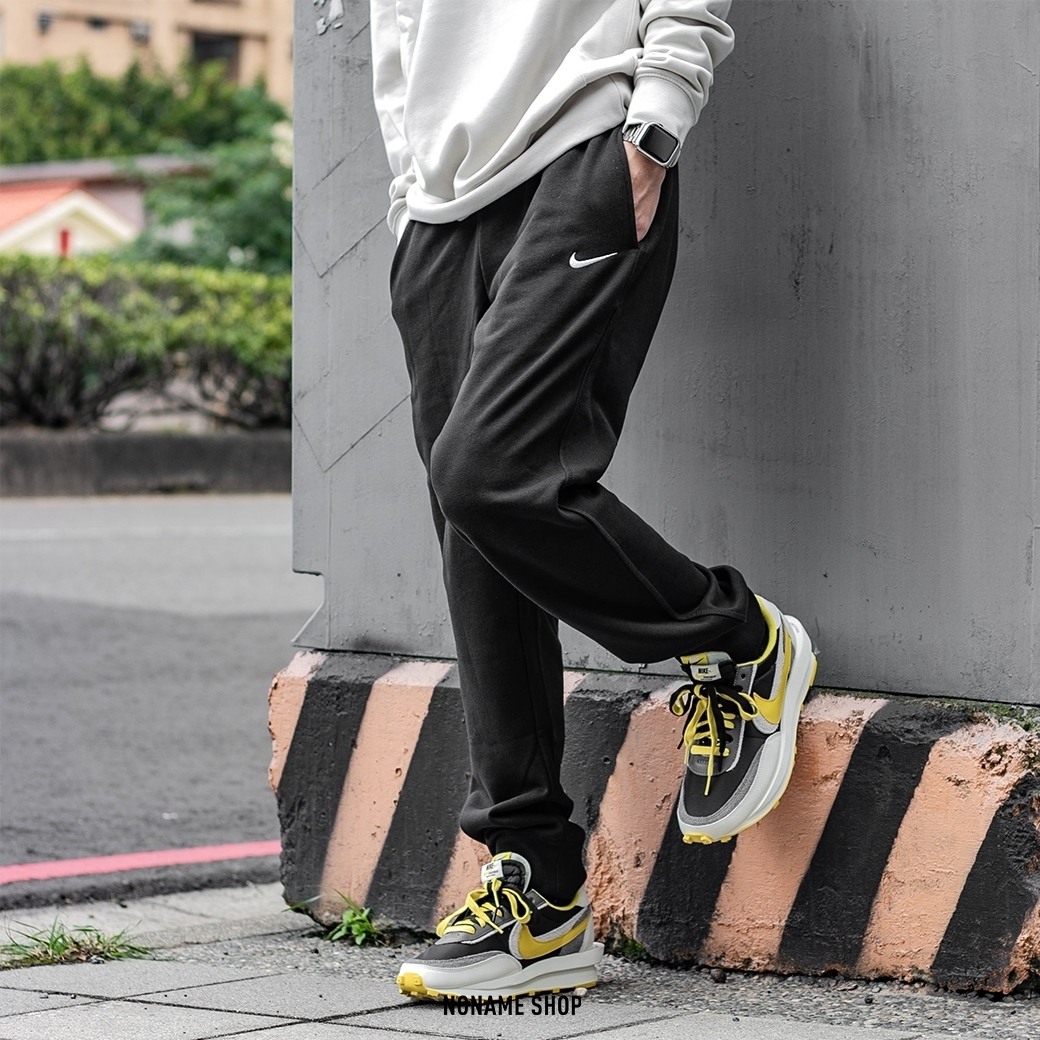 NIKE NSW Jogger Pants 單勾 刺繡 縮口 棉褲 長褲 黑