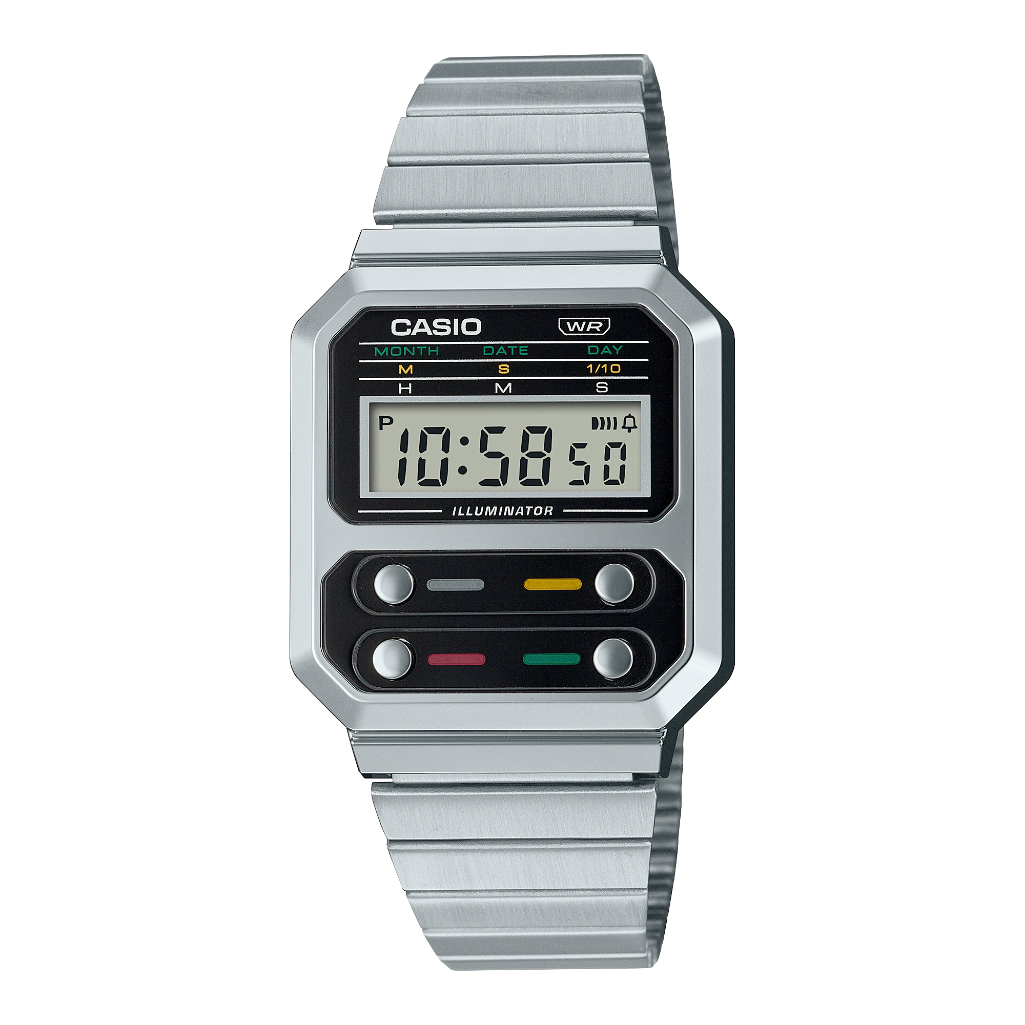 Casio Retro Vintage Series Digital Watch A100WE-1A