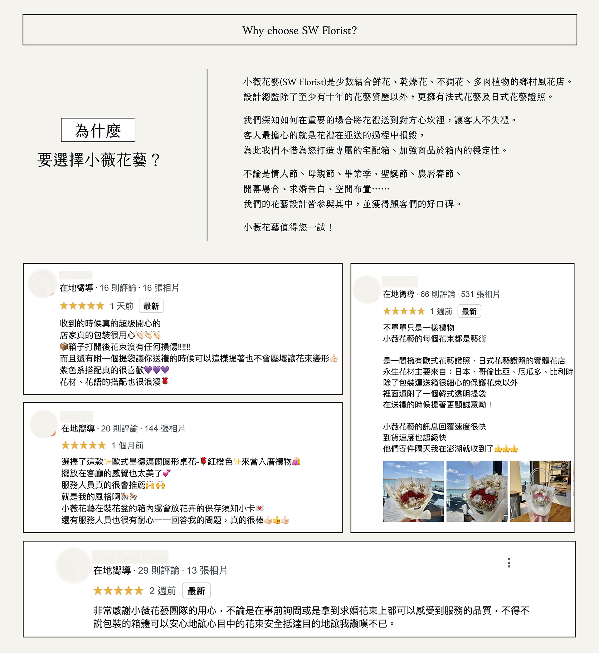 新竹花店、新竹乾燥花店、網路花店推薦小薇花藝，網友網紅激推、眾多好評與優質購物體驗，幫你將花禮宅配全台灣各地，歡迎訂購乾燥花禮、節慶花禮！