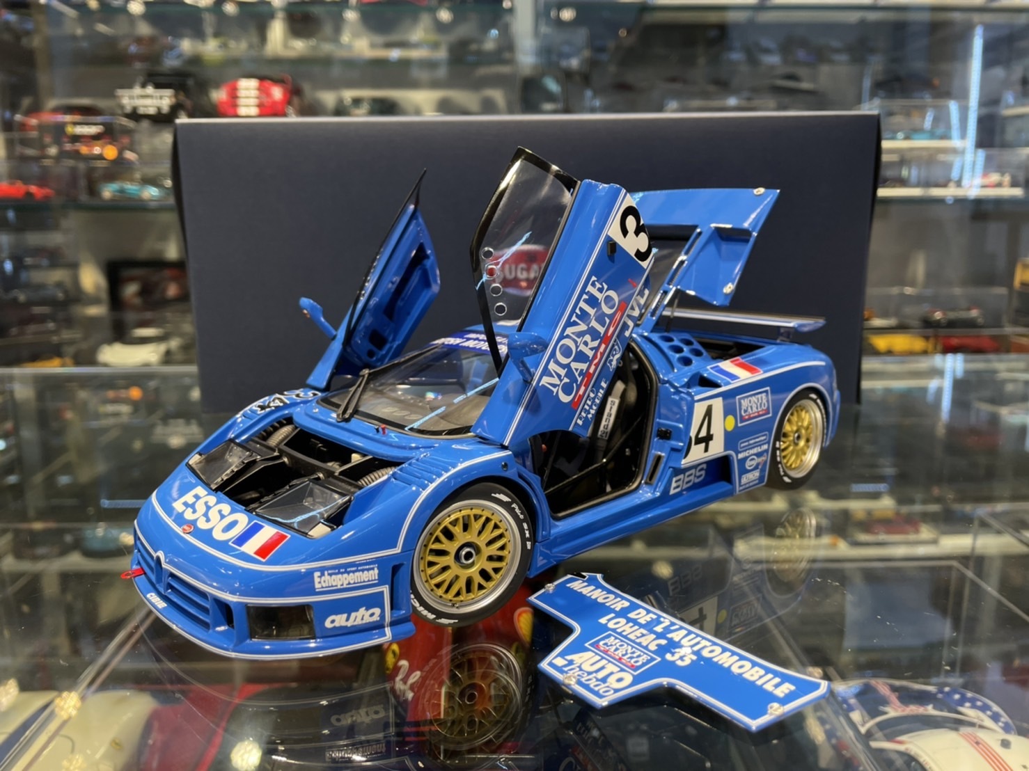 AUTO art 89417 1/18 ブガッティ EB110 SS 1994年 #34 (ル AUTO art 89417 1/18 ブガッティ EB110 SS 1994年 #34 (ル