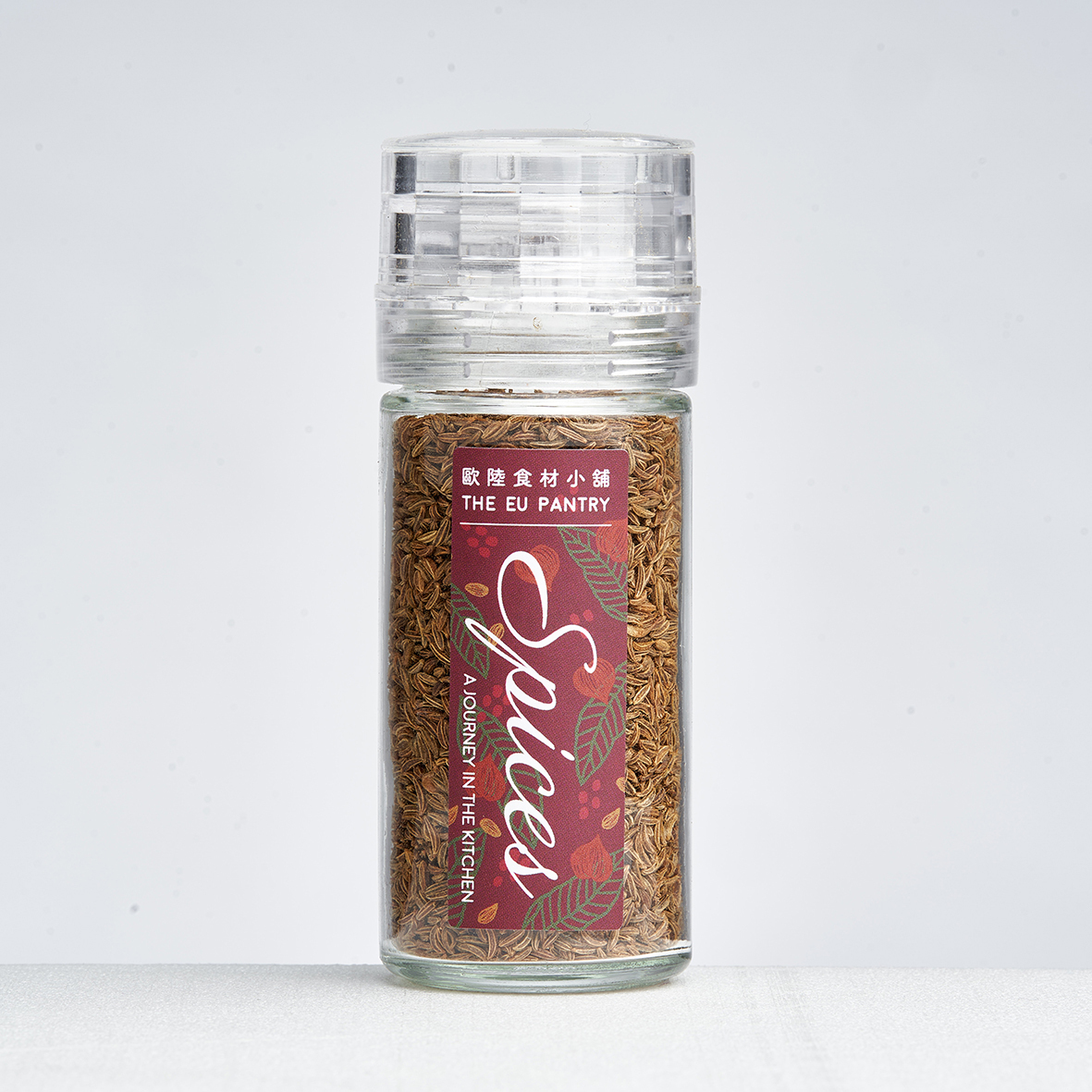 凱莉茴香研磨罐 瓶身可回填 Caraway seeds grinder 40g