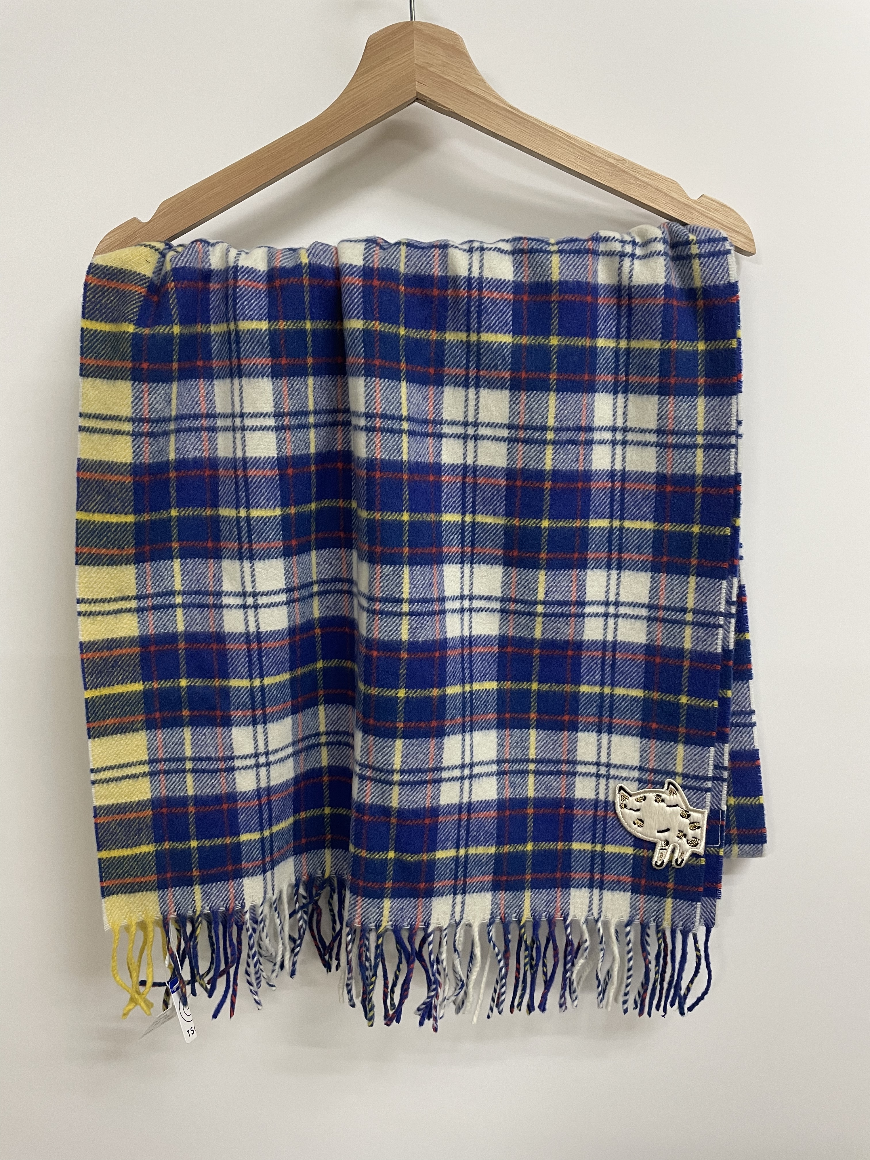 Tsumori Chisato 貓貓格仔Scarf