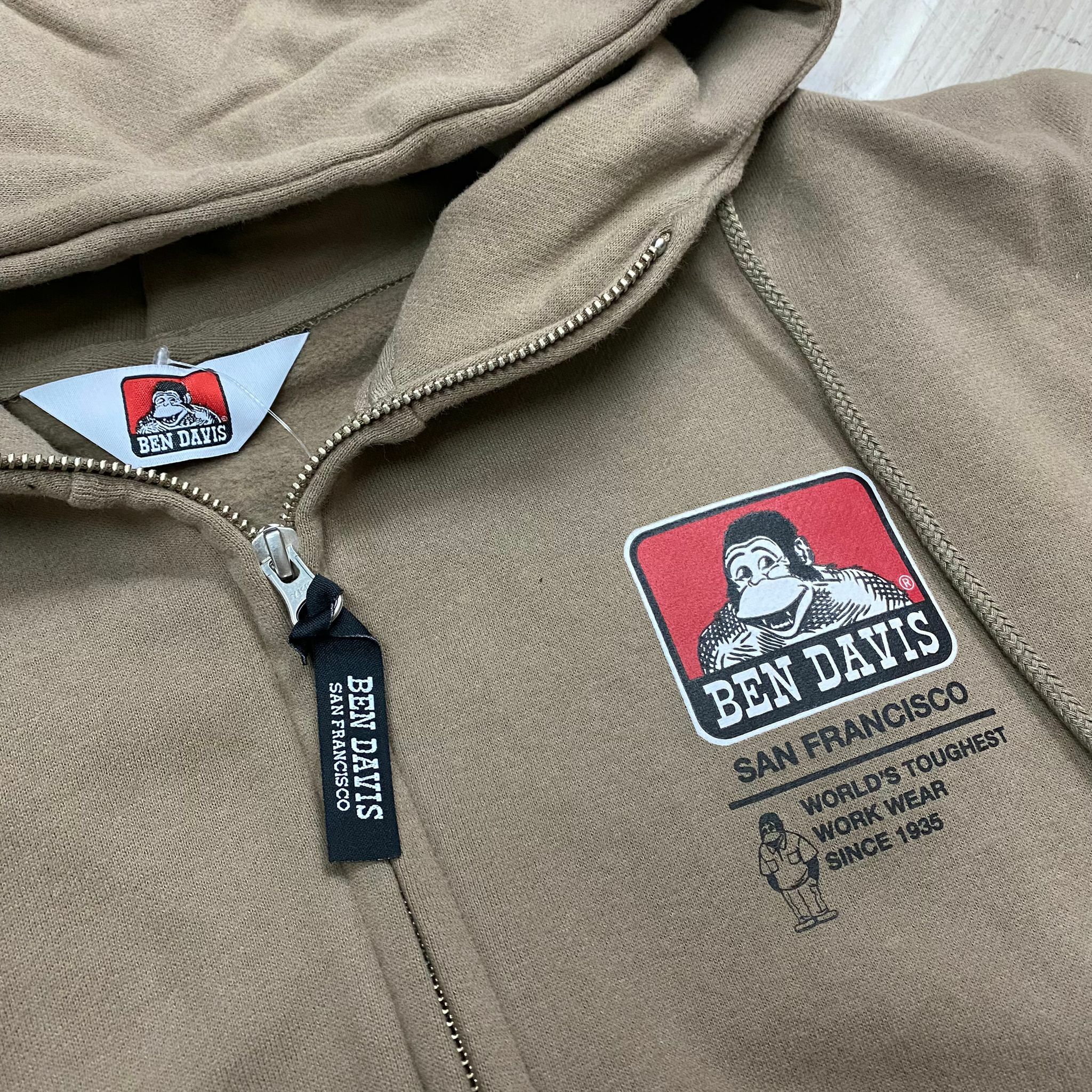 [現貨] Ben Davis Print Sweat Zip Hoodie BDZ1-3010