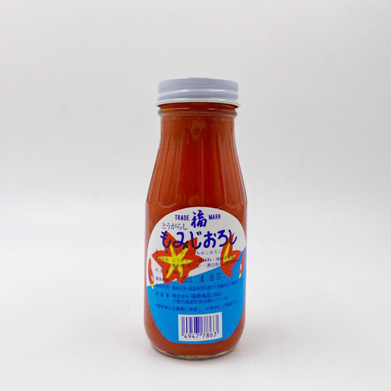 紅葉辣椒醬 約180g/支