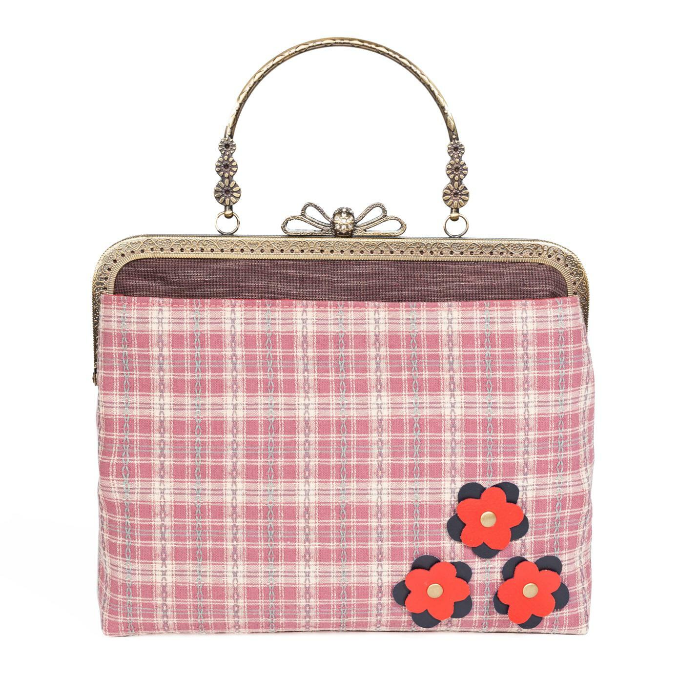 三層口金手提包(材料包)/個