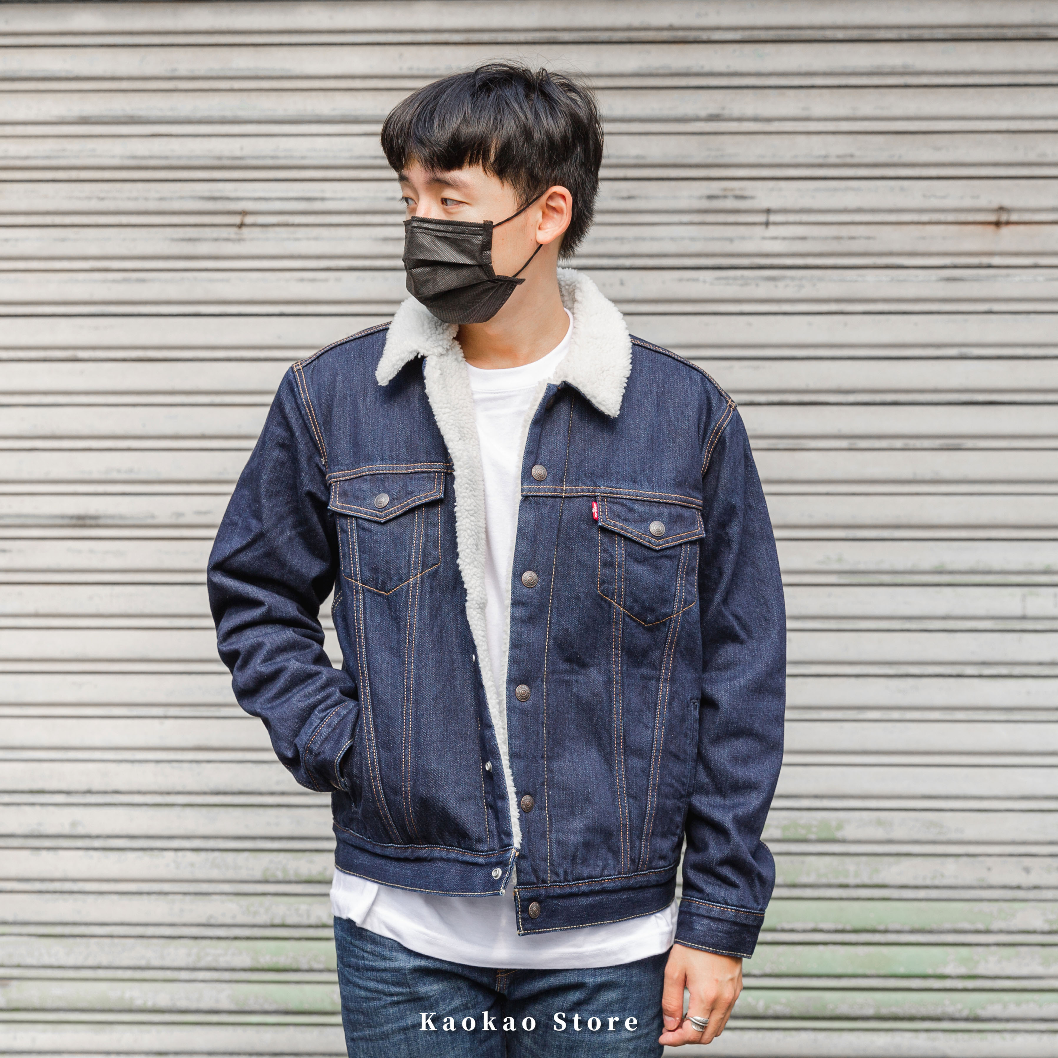 Levis 16365 鋪毛牛仔外套 牛仔外套 羊羔毛外套