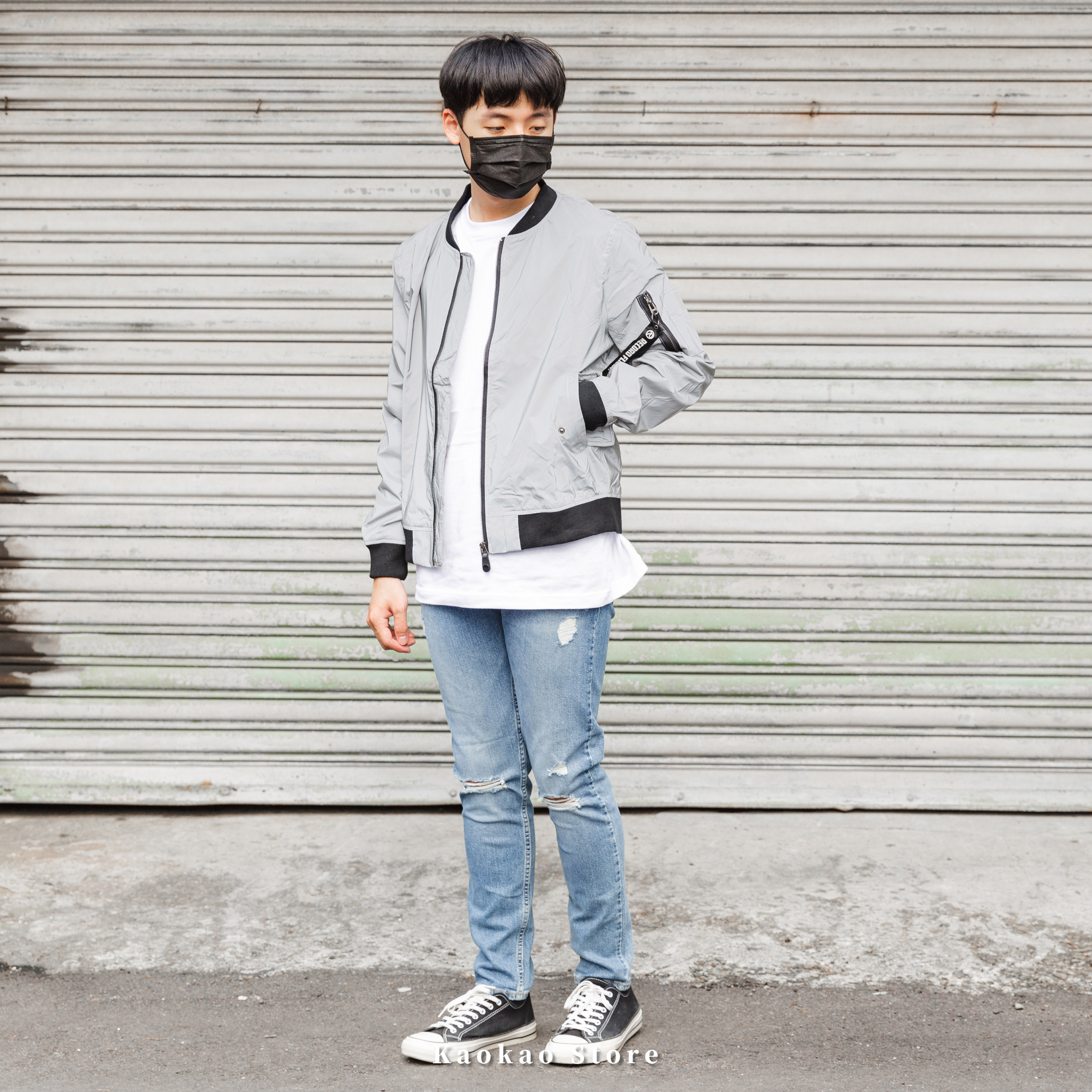 反光 ma1 風衣外套 S-XXL【MA101】