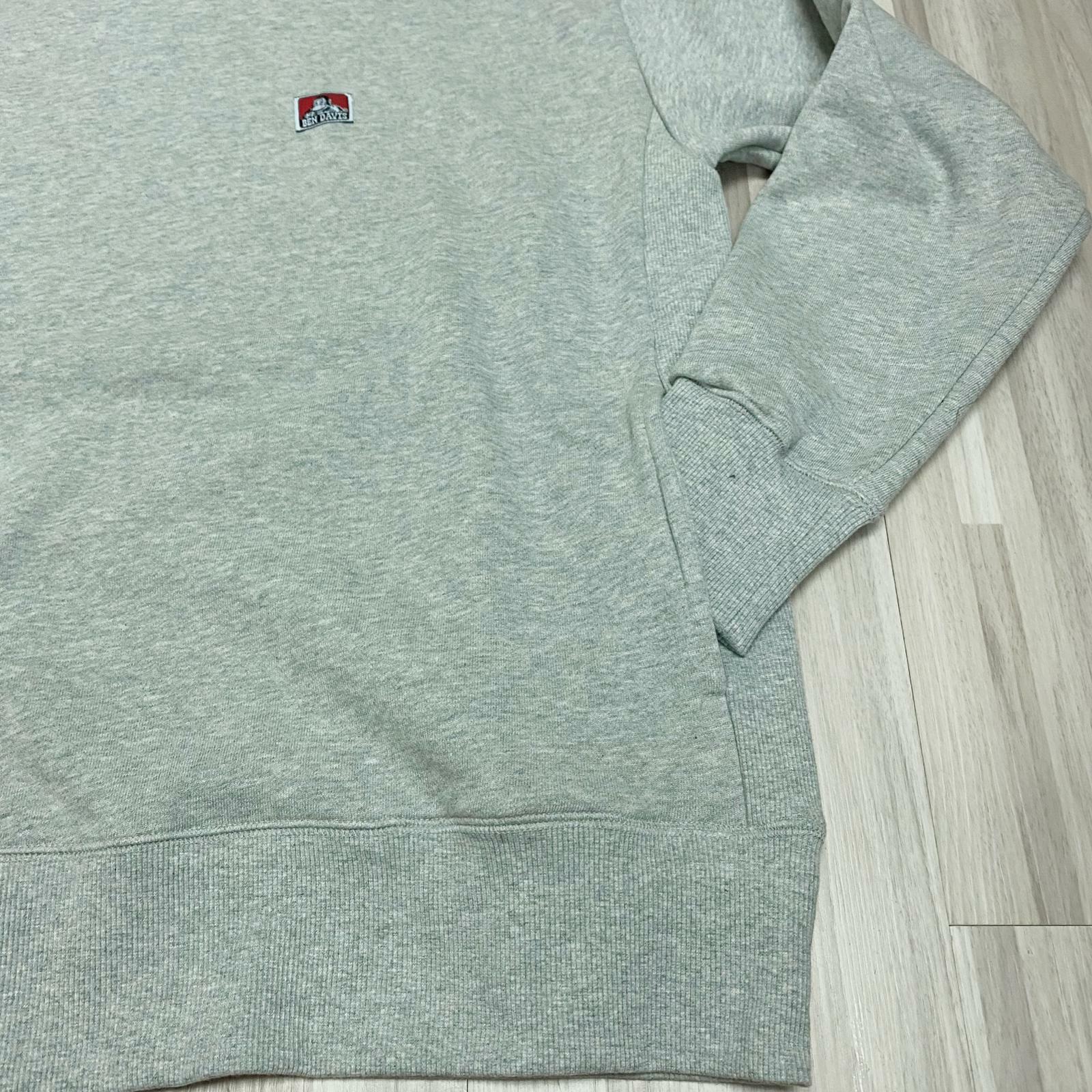 [現貨]  Ben Davis Label Sweat Crew BDZT-2000