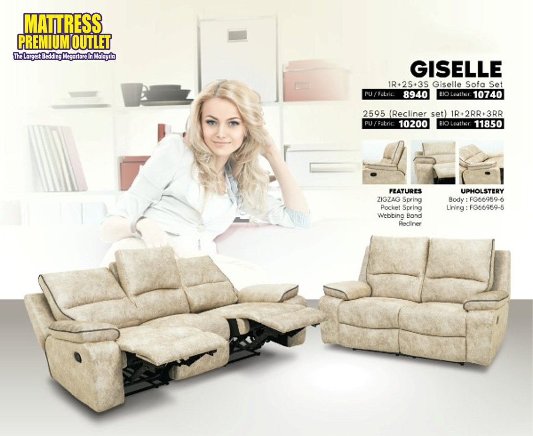 2595 GISELLE RECLINER SOFA SET