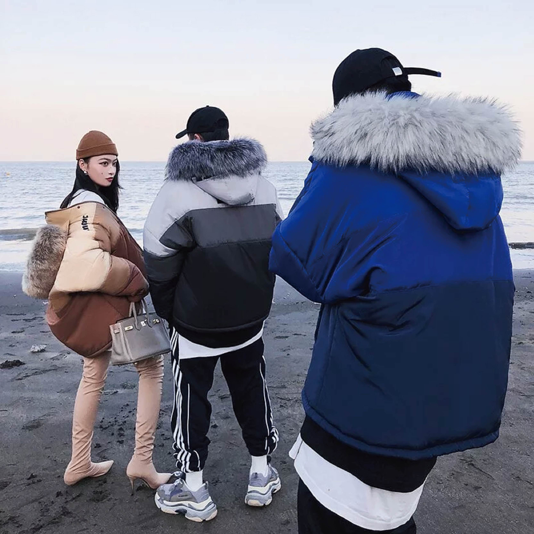 【 MAMC | COLORS COAT 三拼色外套 】