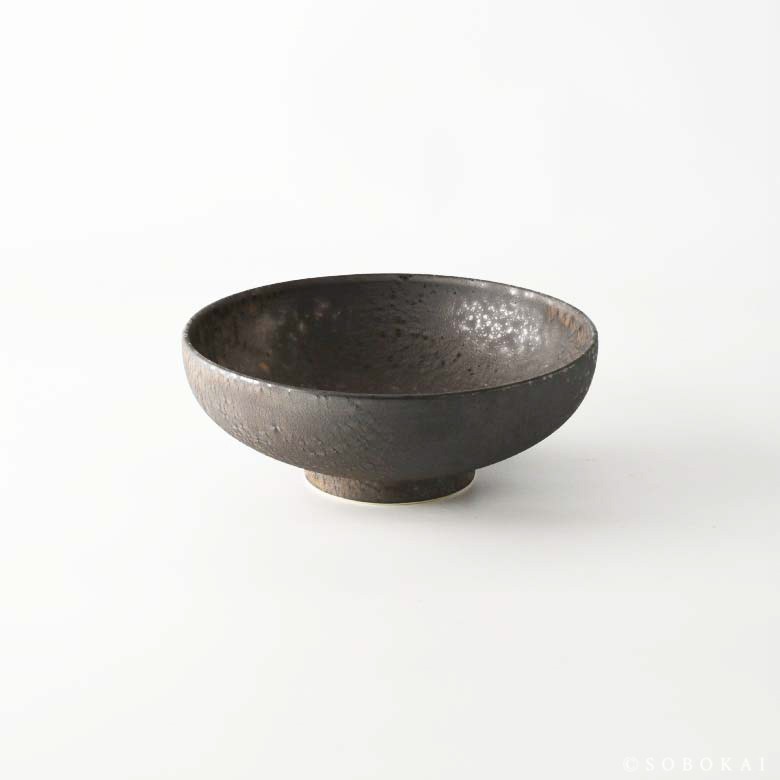 STUDIO M' - SOBOKAI Bamii 18cm bowl/金水晶黑
