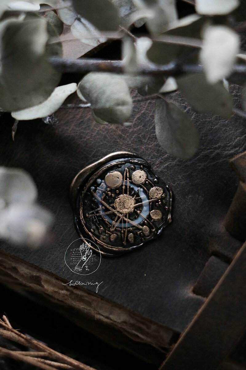 吉 封蠟印章組 - 星系 1（2.5cm）